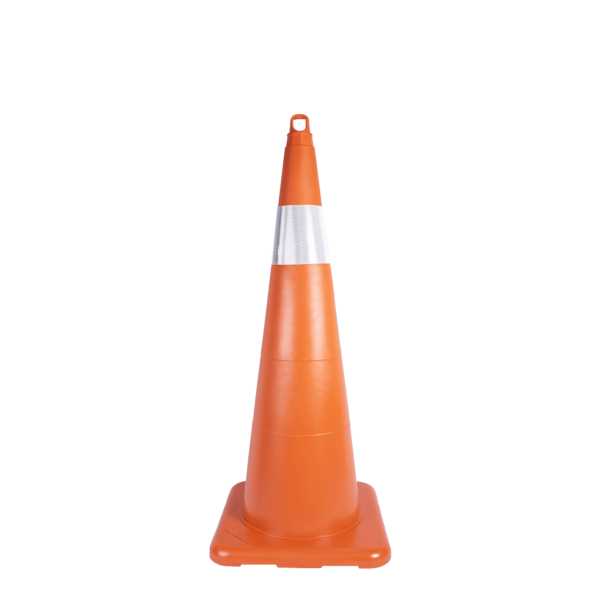 MFK Plastik Pvc Koni 75 Cm 2,20 Kg Turuncu Tek Reflektifli - MFK3174