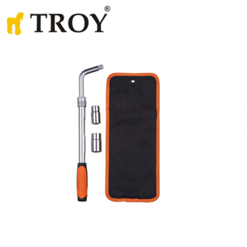 Troy 26138 Teleskopik Bijon Anahtarı Seti, 4 Parça