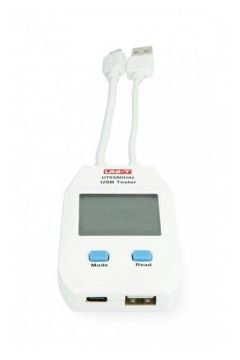 Unit UT658DUAL Çift Çıkışlı Usb Akım Gerilim Test Cihazı