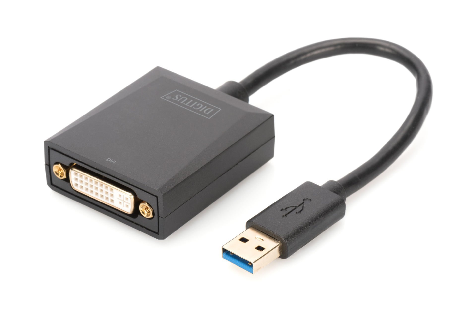 Assmann Digitus Usb 3.0 Dvı Çevirici Adaptör Giriş: 1 X Usb 3.0 Usb-A Erkek Çıkış: 1 X Dvı Dişi (Full Hd, 1080P) Plastik