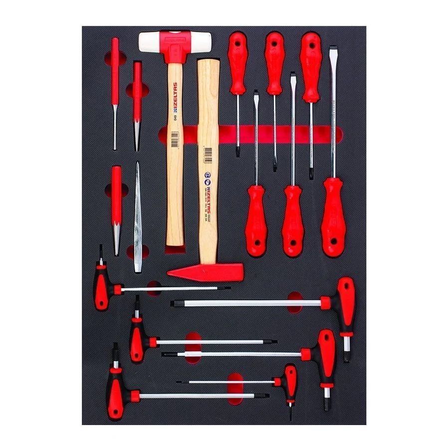 İzeltaş Pro Dolap 6. Çekmece İçi 18 Parça