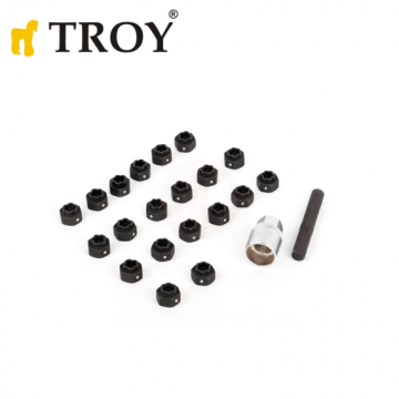 Troy 26140 Audi Bijon Somunu Lokma Seti, 22 Parça