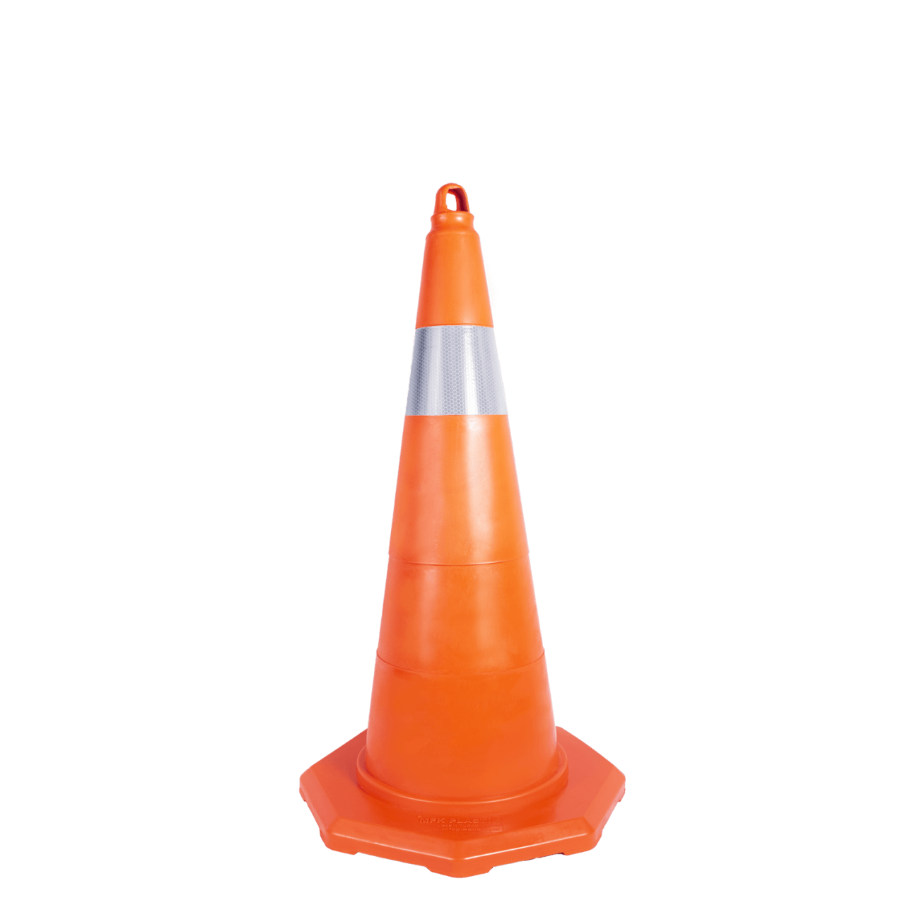 MFK Plastik Pvc Koni 75 Cm 2,40 Kg Turuncu Tek Reflektifli - MFK3170