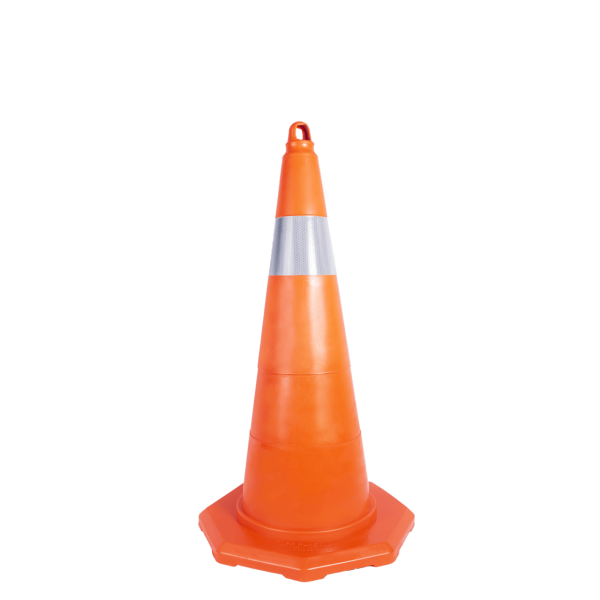 MFK Plastik Pvc Koni 75 Cm 2,40 Kg Turuncu Tek Reflektifli - MFK3170