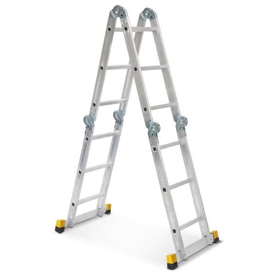 MHT Skypratix Fonksiyonel Aluminyum Katlanır Merdiven 4X6