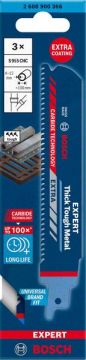Bosch Panter Testere Bıçağı Expert ThickToughMetal S955CHC (3 Adet) - 2608900366