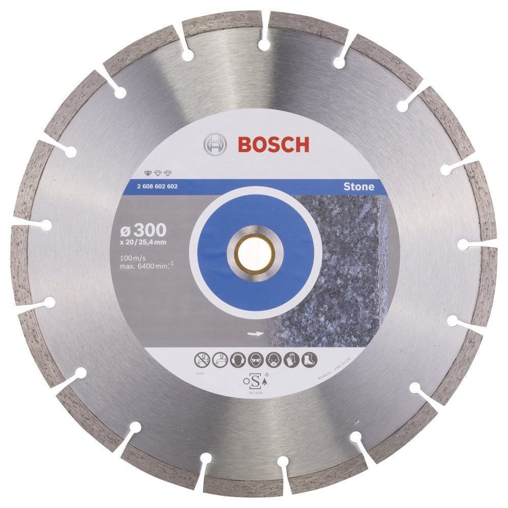 Bosch Elmas Kesme Diski Standard For Stone 300x25,40/20 mm - 2608602602