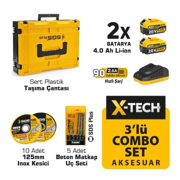 SGS 5450 3 Parça Combo Set
