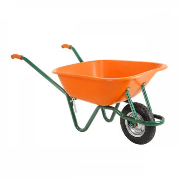 YPR Plastik El Arabası 3000 120 Lt Şişme Plastik Jantlı (3,50x7)