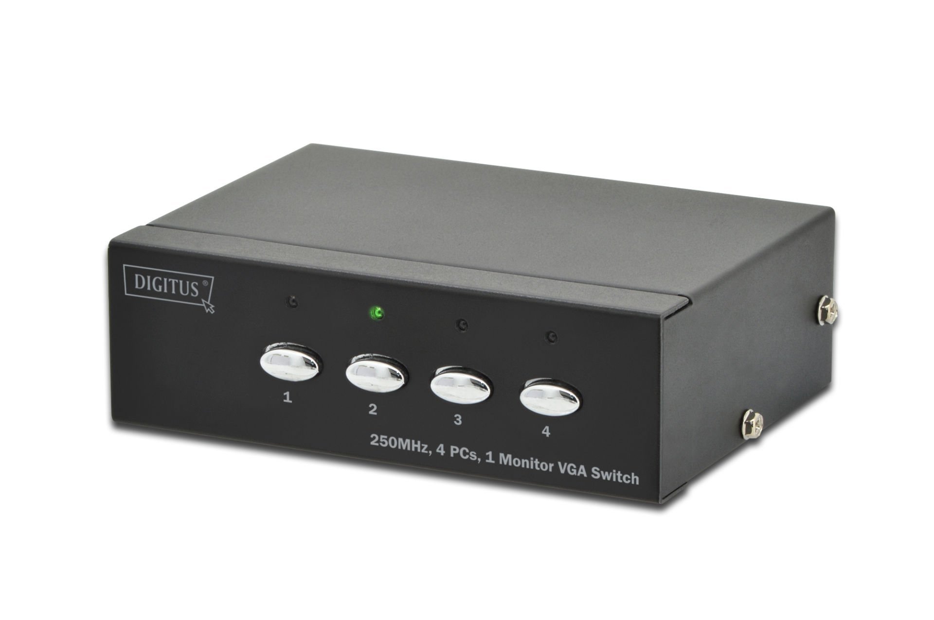 Assmann Digitus 4 Lü Vga Seçici (Selector), 4 Giriş - 1 Çıkış, 1920 X 1080 Piksel 60Hz, 250Mhz