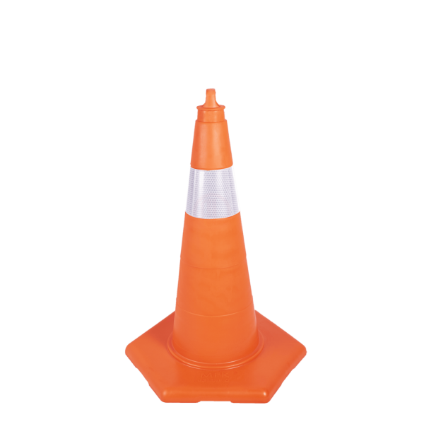 MFK Plastik Pvc Koni 75 Cm 3,20 Kg Turuncu Tek Reflektifli - MFK3176