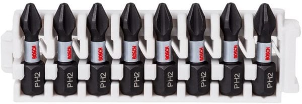 Bosch Vidalama Ucu Impact Control PH2x25 mm (8 Adet) - 2608522324