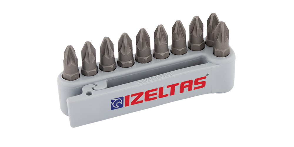İzeltaş Pozidriv Bits Set 25 mm PZ2
