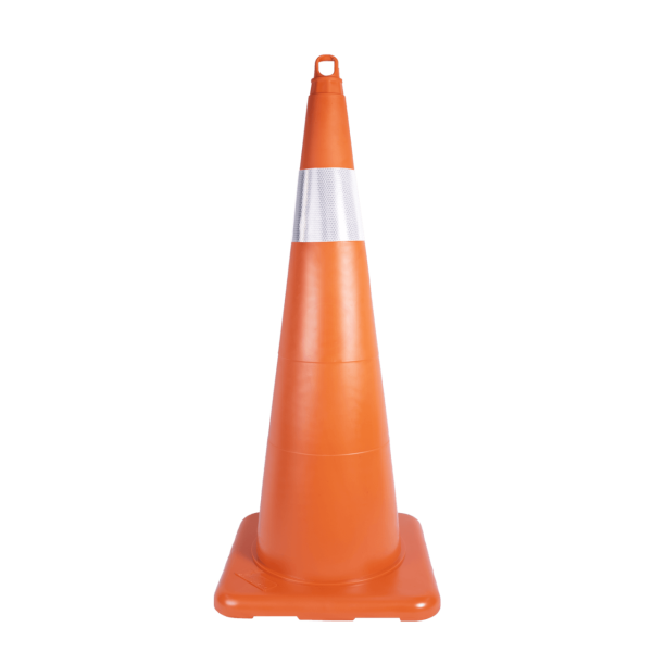 MFK Plastik Pvc Koni 90 Cm 3,15 Kg Turuncu Tek Reflektifli - MFK3190