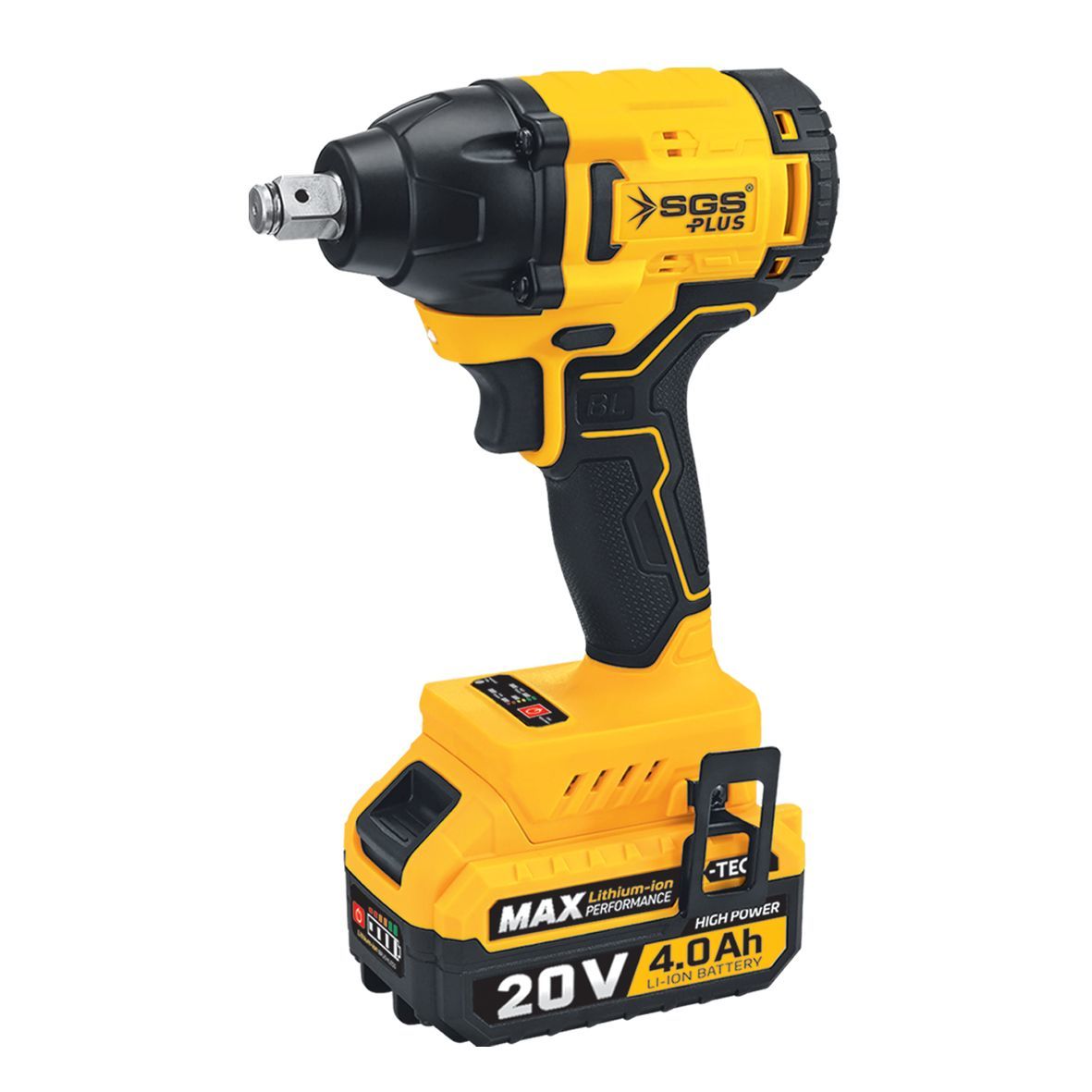 SGS 5502 Darbeli Somun Sıkma Seti 20 Volt (4.0Ah) (Kömürsüz Motor)