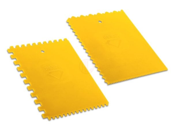 Dekor Hassan Plastik Fayans Tarağı Üçgen Dişli 18x13,5 Cm