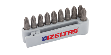 İzeltaş Pozidriv Bits Set 25 mm PZ3
