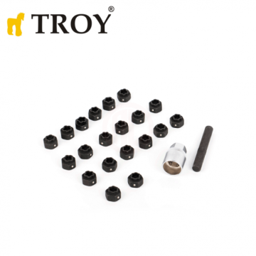 Troy 26154 Volkswagen Bijon Somunu Lokma Seti, 22 Parça