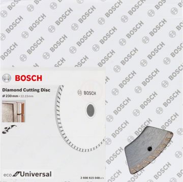 Bosch Elmas Kesme Diski Eco For Universal Turbo 230x22,23 mm (10 Adet) - 2608615048