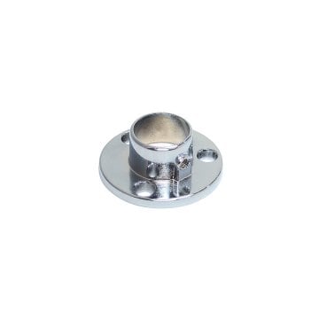 Ayder Yuvarlak Mini Flanş Vidalı Ø16 Krom - D 0727
