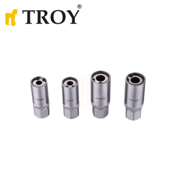 Troy 26155 Bozuk Civata Sökme Seti, 1/2 İnç , 4 Parça
