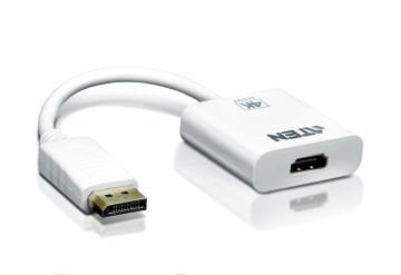 Aten Displayport (Dp) Hdmı Adaptörü, 4K Hdmı, Kablolu, Dp Erkek - Hdmı A Dişi, 2160P, 0.20 Mt