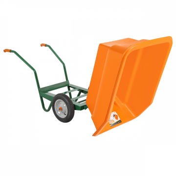 YPR Plastik El Arabası 5000 Devirmeli 240 Lt Şişme Rulmanlı (3,50x8)