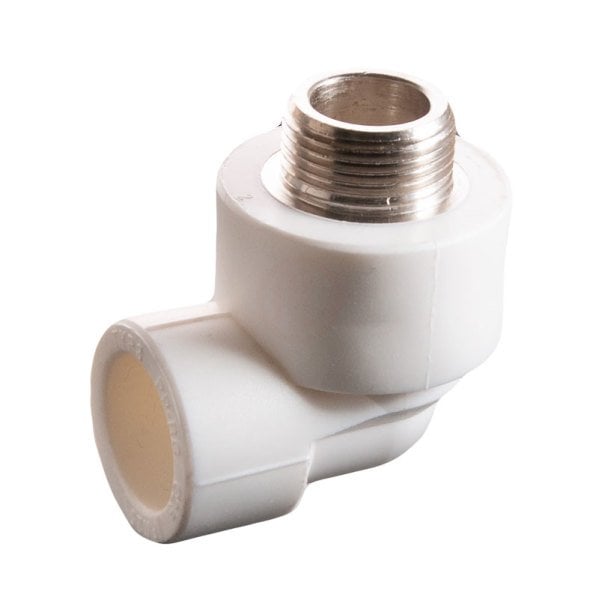 Plastherm PPRC Geçme Dirsek Dış Dişli 20x3/4 İnç DD - PP430200200
