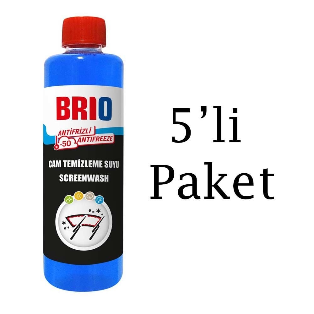 Brio Cam Suyu 250 Ml -50 Derece 5'li Paket