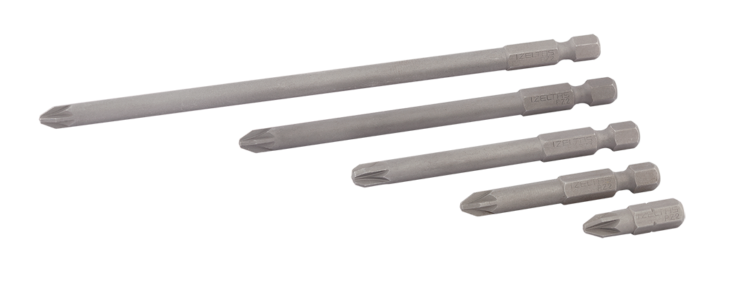 İzeltaş Pozidriv Bits Uç 50 mm PZ1