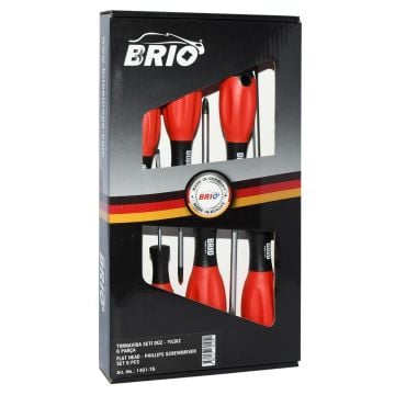 Brio Tornavida Seti Düz - Yıldız 6 Parça
