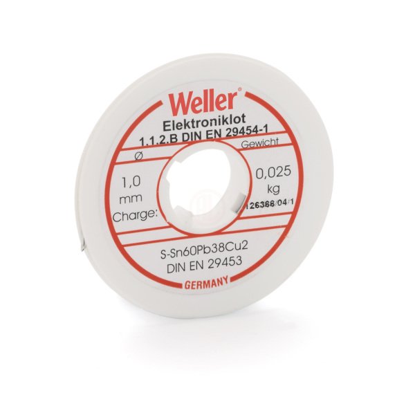 Weller EL 60/40-25 LEHİM TELİ 25 GR VE PASTA - COOEL604025