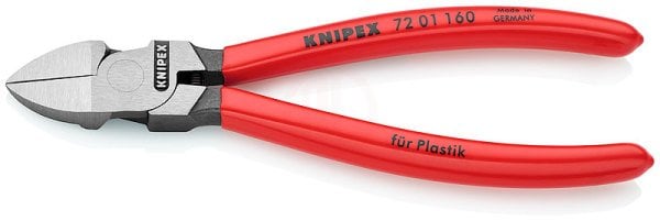 Knipex 72 01 PLASTİK YAN KESKİ 160 MM - KNI7201160