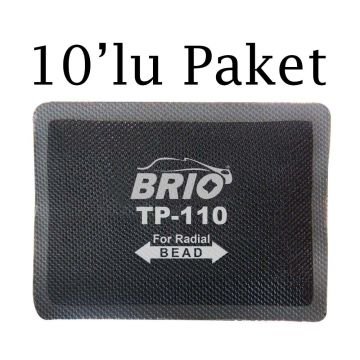 Brio Lastik Yaması 75X55Mm 10'lu Paket