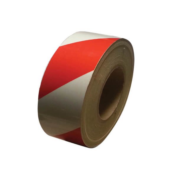 MFK Plastik Reflektif Bant 46 Mt 10 Cm Kırmızı-Beyaz - MFK8403