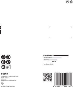 Bosch Zımpara Kağıdı Expert C470 115M  180 Kum 8 Delikli 5 Li Paket (2608901095) - 2608901095