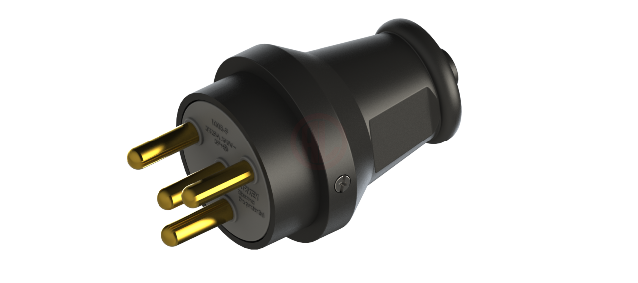 Ne-Ad Kauçuk Grubu / 3x25 A Trifaze Fiş - 4005