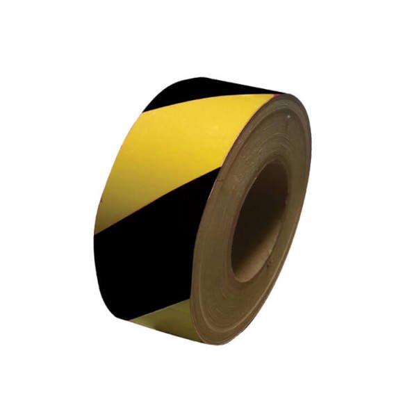 MFK Plastik Reflektif Bant 46 Mt 10 Cm Sarı-Siyah - MFK8404
