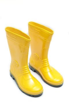 Gezer 218 Kısa Pvc Çizme Sarı