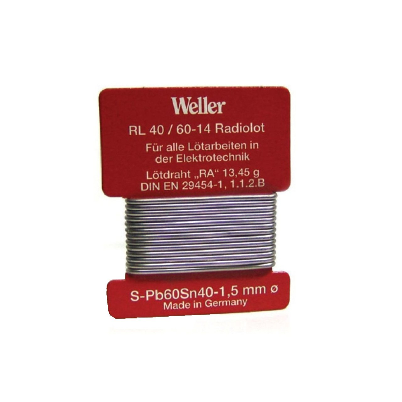 Weller RL 40/60-14 LEHİM TELİ PASTA İLE BERABER - COORL406014