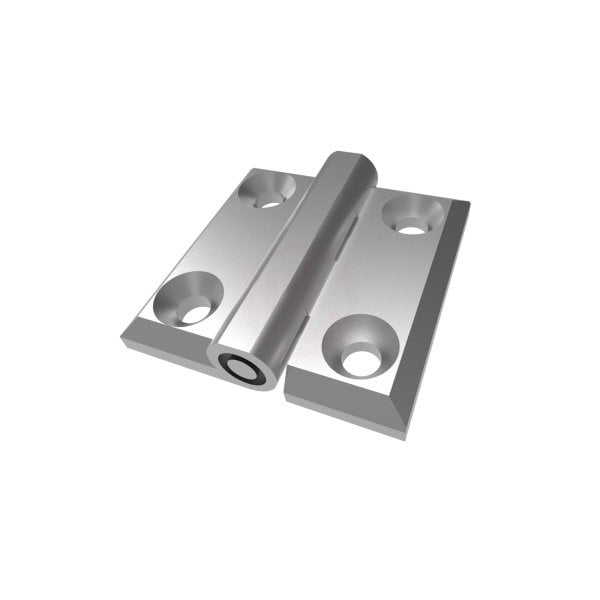 Sermak 40x40 Yaprak Menteşe Metal Krom - SR424