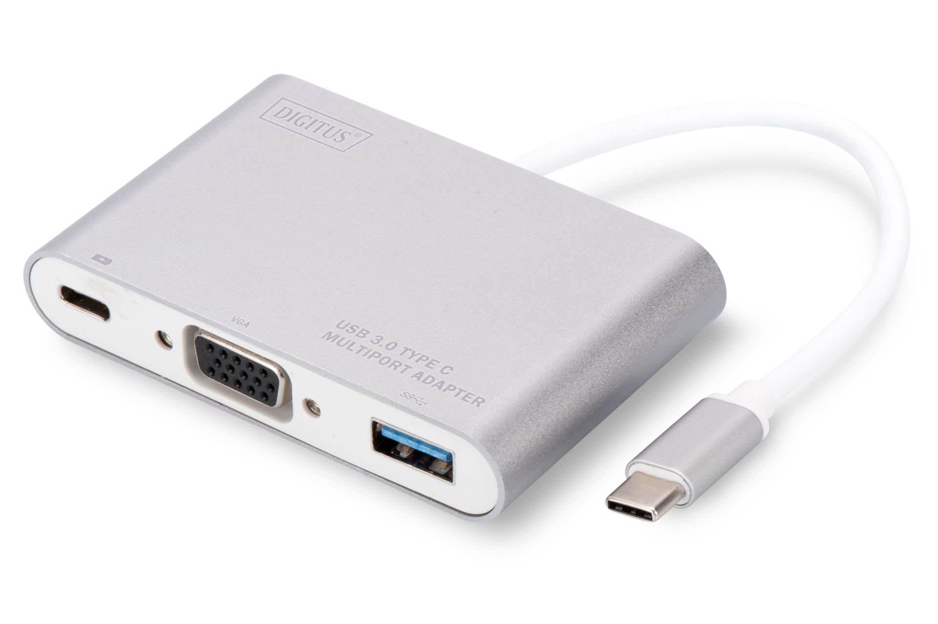 Assmann Digitus Usb 3.0 (Usb Tip C) Vga Grafik Adaptörü Usb 3.0 Hub Giriş: 1 X Usb Tip C Erkek (Bilgisayar Bağlantısı) Çıkış: 1 X Vga (Hd15) Dişi (Full Hd) 1 X Usb 3.0 Usb-A Dişi 1 X Şarj Özellikli Usb Tip C (Pd 2.0) Dişi (60W) Alüminyum