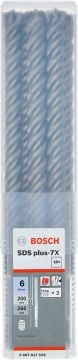 Bosch SDS Plus-7X Kırıcı Delici Uç 6,0x265 mm (10 Adet) - 2607017529