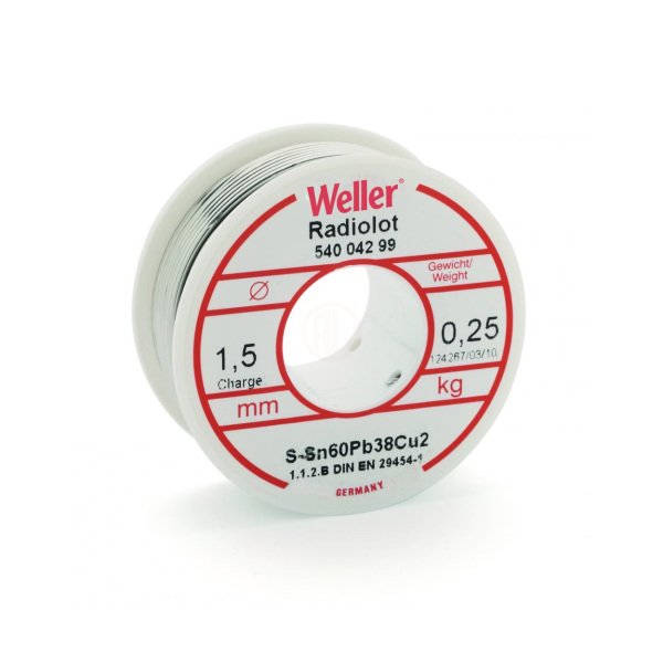 Weller RL 60/40-250 LEHİM TELİ 250 GR VE PASTA - COORL6040250