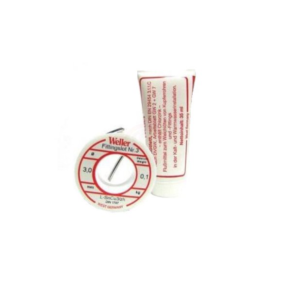 Weller WLS 100 LEHİM TELİ 100 GR + LEHİM YAĞI - COOWLS100