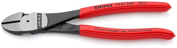 Knipex 74 01 AĞIR TİP YAN KESKİ 200 MM - KNI7401200