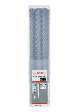 Bosch SDS Plus-7X Kırıcı Delici Uç 16,0x265 mm (10 Adet) - 2607017531