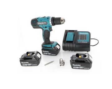 Makita Akülü Vidalama Matkabı DDF453SFE3 (3 x 3,0 Ah Akü)