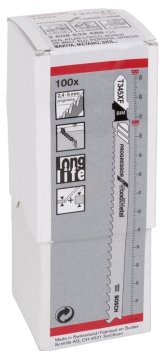 Bosch Dekupaj Testere Bıçağı Progressor For Wood And Metal T 345 XF 132 mm (100 Adet) - 2608634486