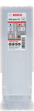 Bosch SDS Plus-7X Kırıcı Delici Uç 6,0x215 mm (30 Adet) - 2607017532